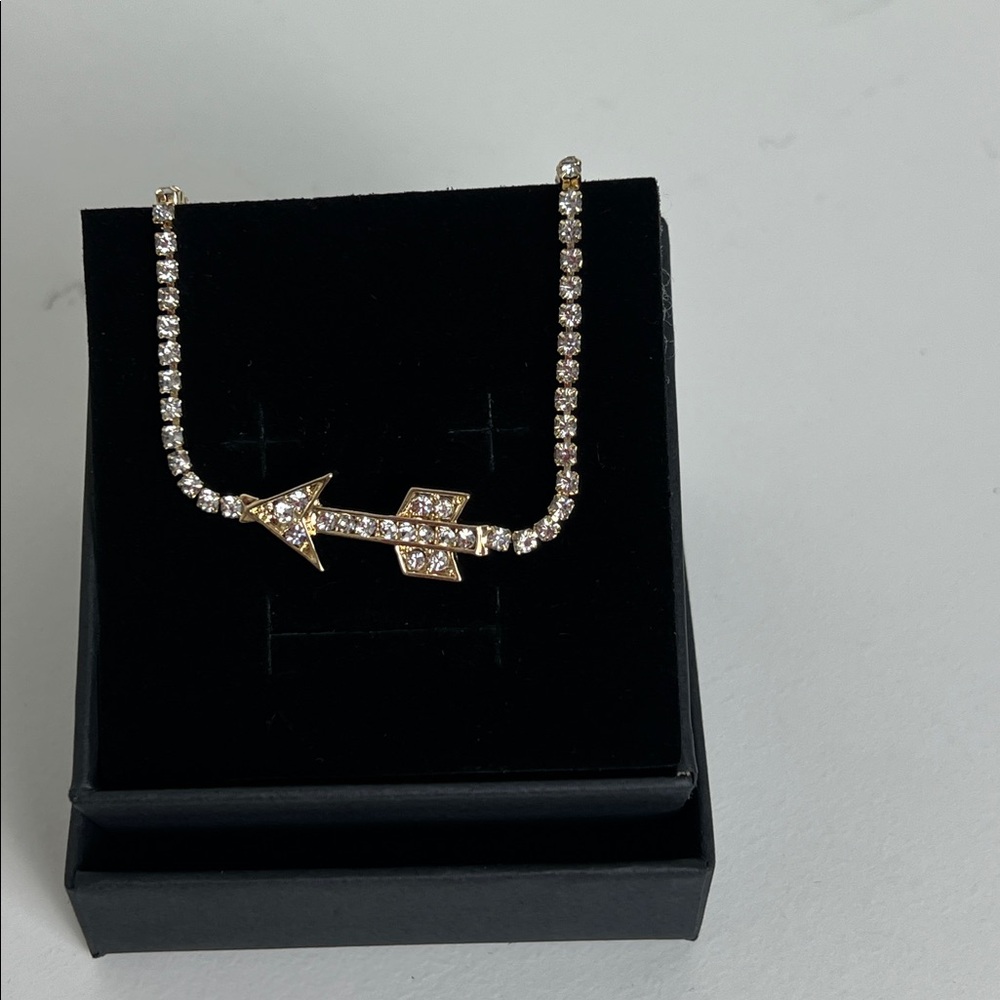 Gold Dipped Gold and Silver Arrow Bracelet
